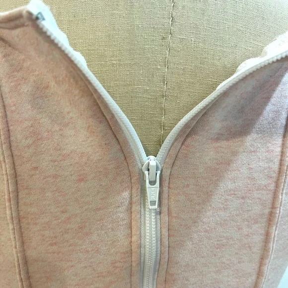 Frankie Collective Reworked Nike Sweatshirt Bustier Top - Picture 6 of 6
